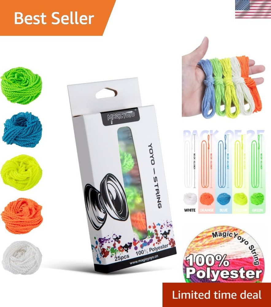 100% Polyester Professional Yoyo Strings for Responsive and Non Responsive Yo...