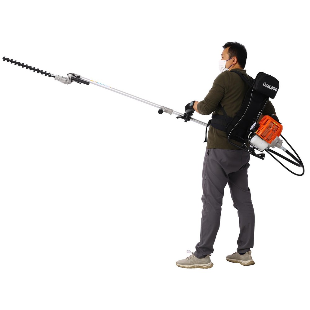 Backpack 4 in 1 52CC 2-Cycle Multi-Functional Trimming Tool with Gas Pole Saw