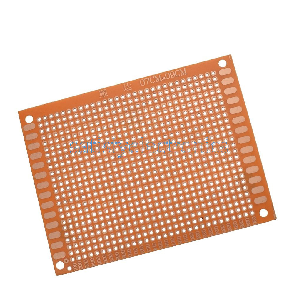 2PCS 7 x 9 cm DIY Prototype Paper PCB fr4 Universal Board Prototyping pcb kit