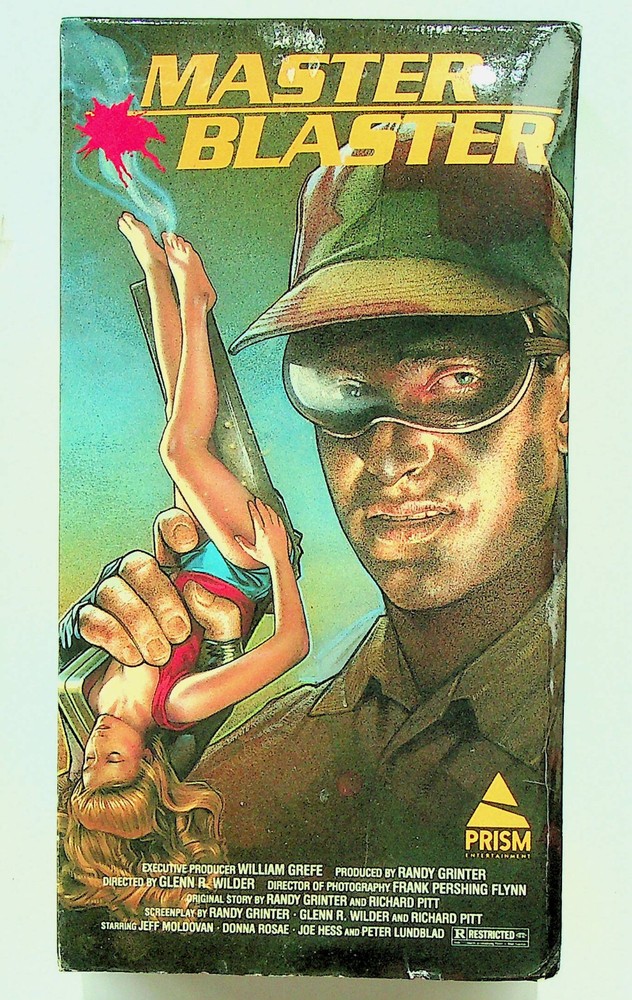 Master Blaster - Beta - Prism Entertainment (1987) - R - Pre-owned