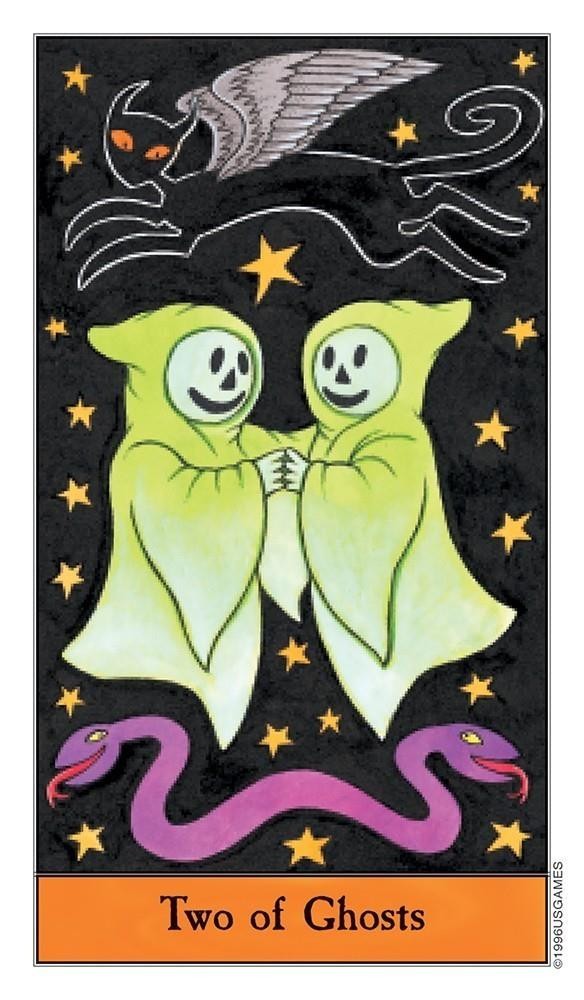 Halloween Tarot Cards Deck Boxed Kit - Includes Deck and Guidebook!