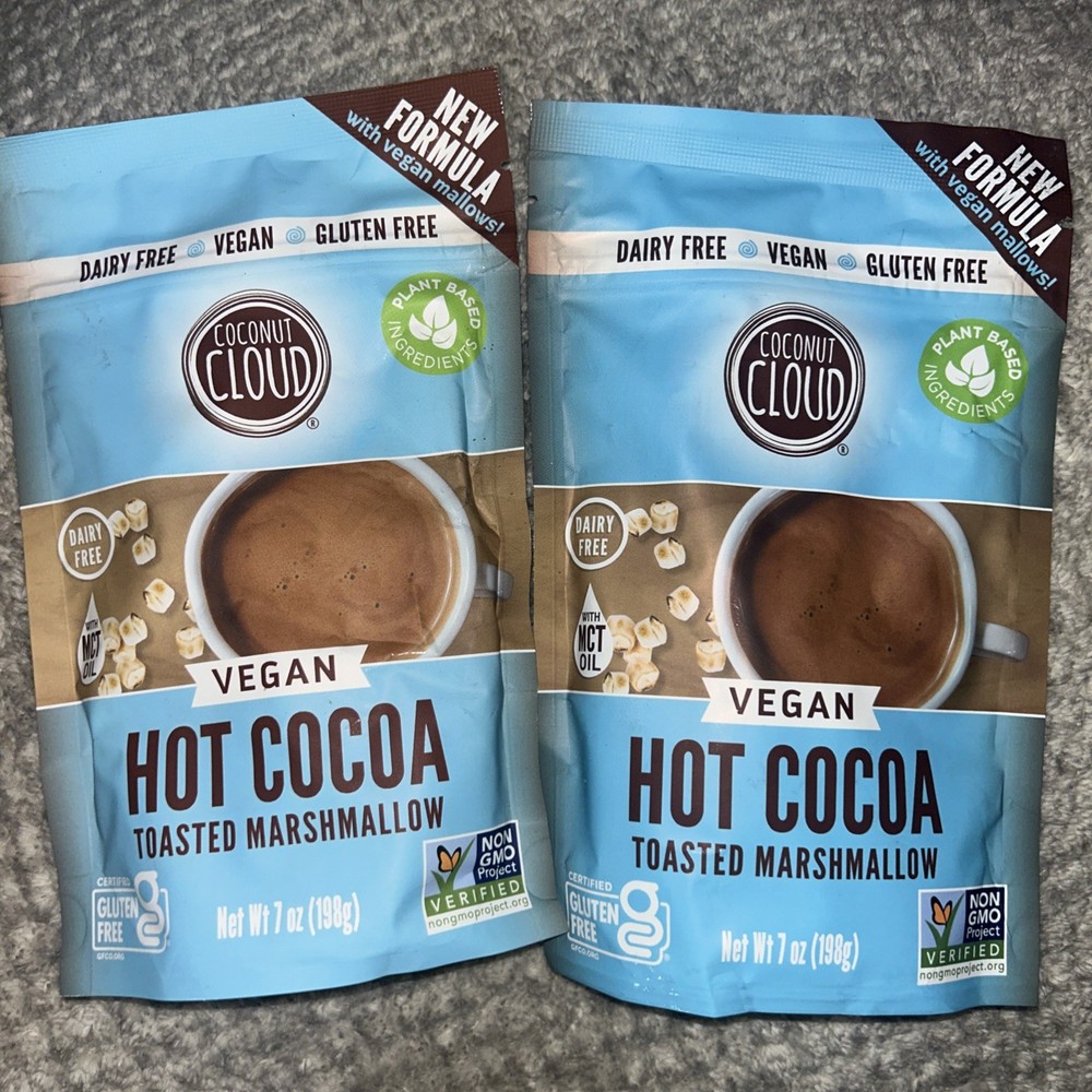 {2} Coconut Cloud Vegan Hot Cocoa Toasted Marshmallow