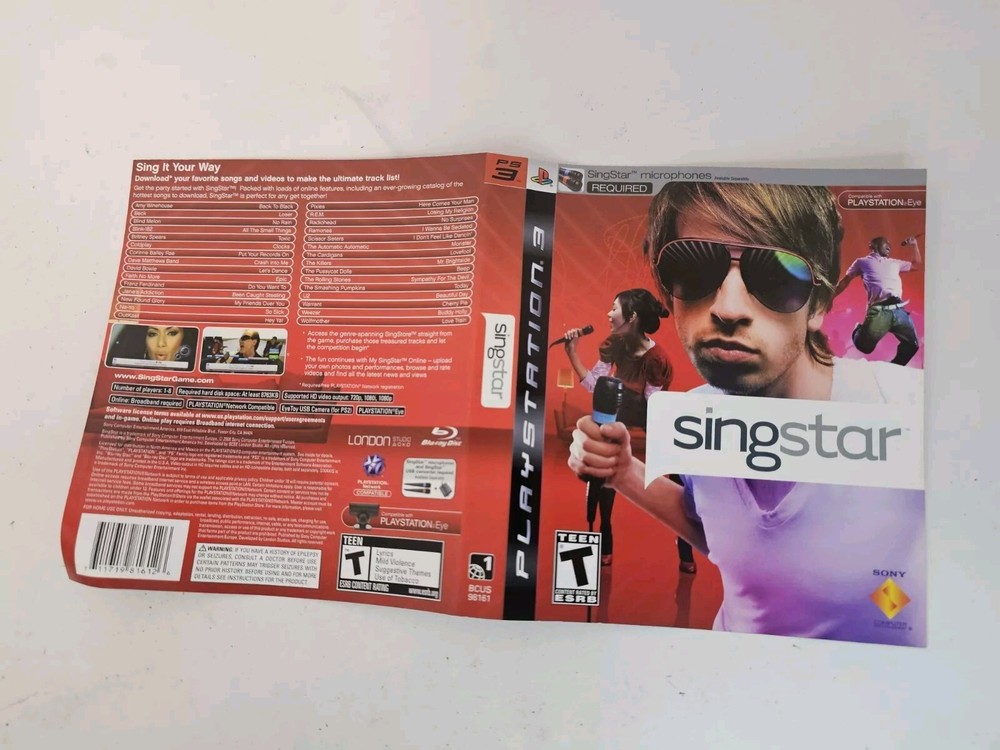 ps3 singstar artwork only