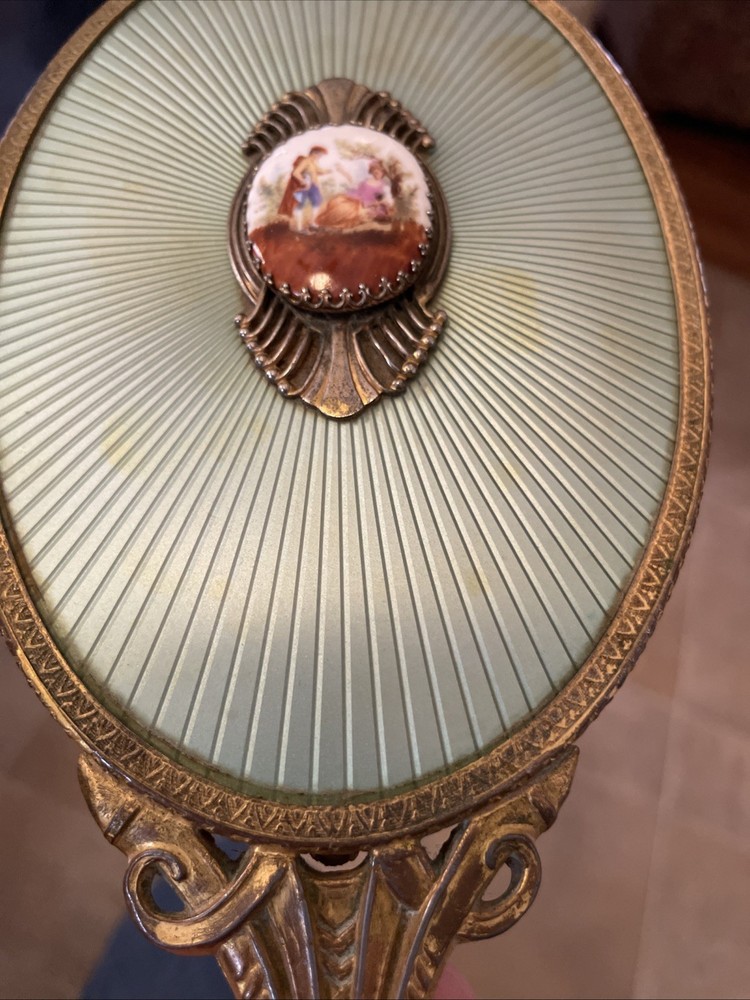 Vintage Victorian Vanity, Hand Mirror PLEASE READ