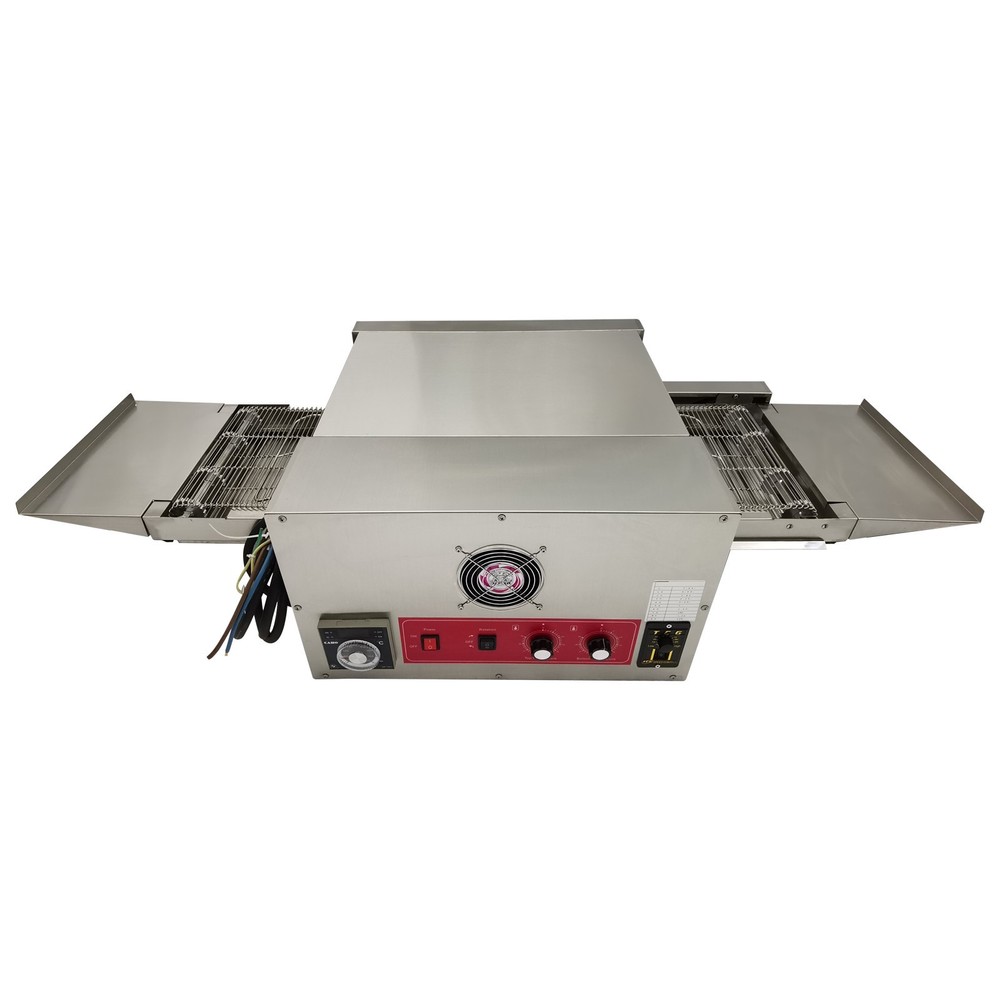 220V 1PHCountertop Conveyor Pizza Oven Continuous Pizza Processing Electric Oven