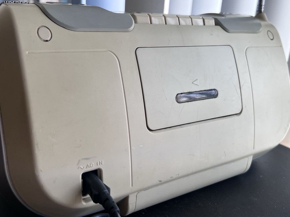 AS IS- Sony CFD-E100 CD/Radio/Cassette READ DESCRIPTION Tested