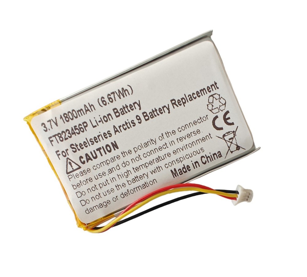 Replacement Battery for HyperX Cloud Orbit S FT823456P 1800mAh 3.7V