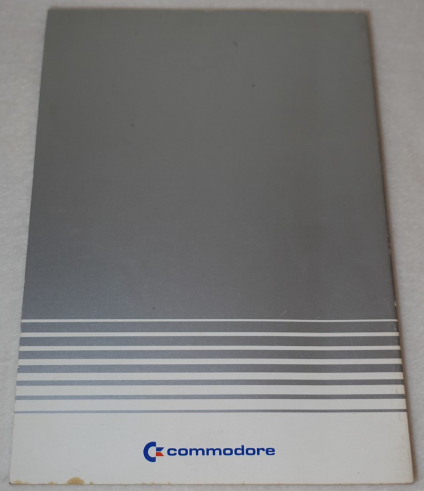 Commodore 1520 Printer Plotter 1983 Vintage Original User's Manual