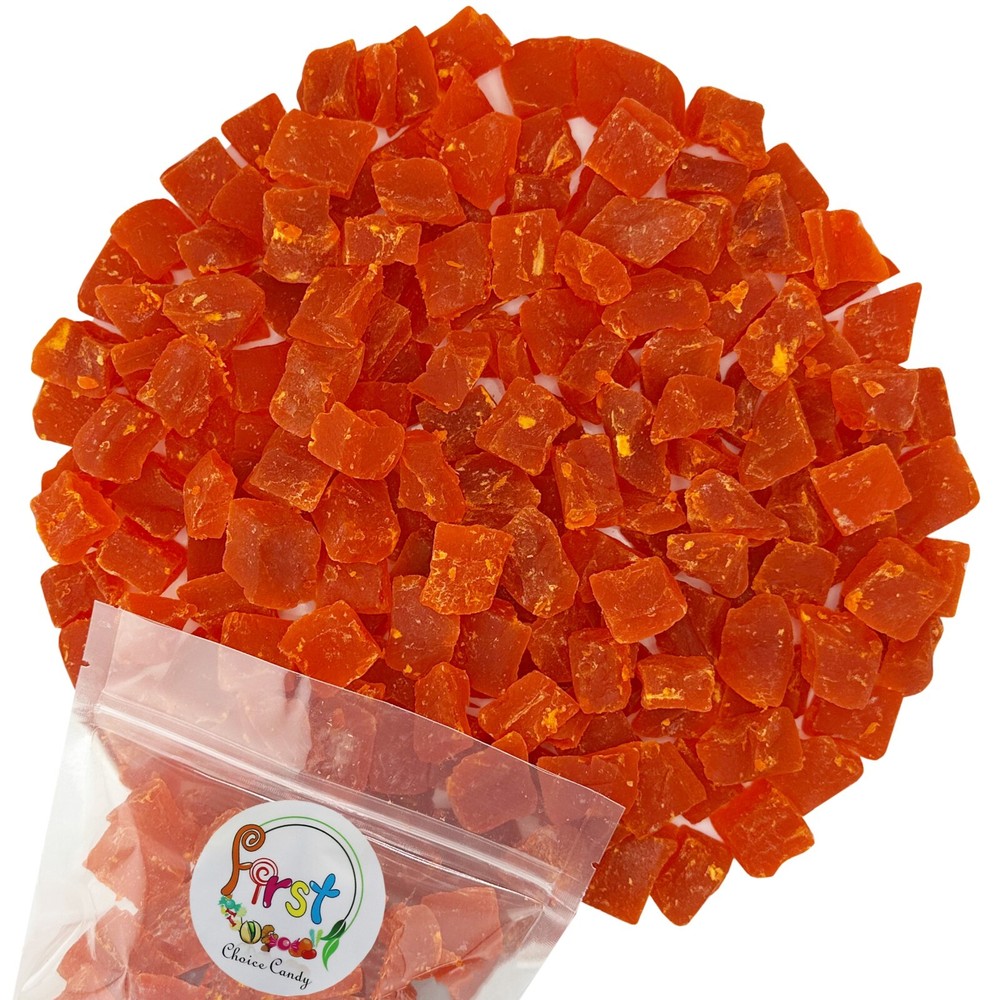FirstChoiceCandy Dried Tropical Fruit ,Papaya Chunks
