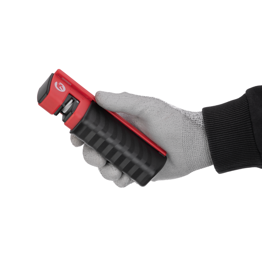 INTERTOOL Axe and Knife Sharpener with Ceramic Sharpening Stone HT08-0553