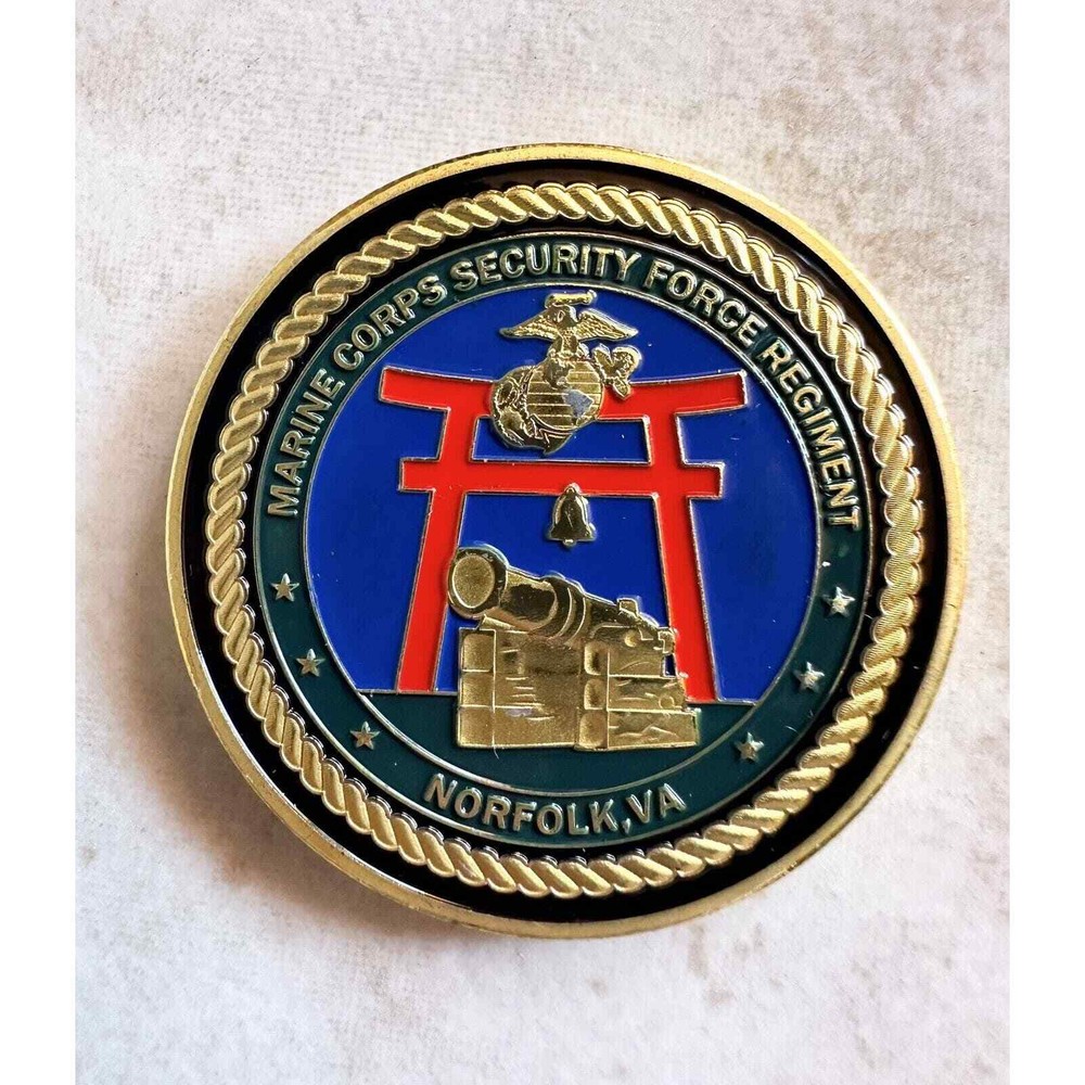 Marine Corps Security Force Regiment Challenge Coin