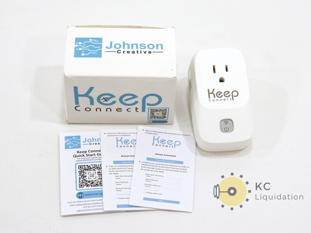 Johnson Creative Keep Connect Router Reboot KC117