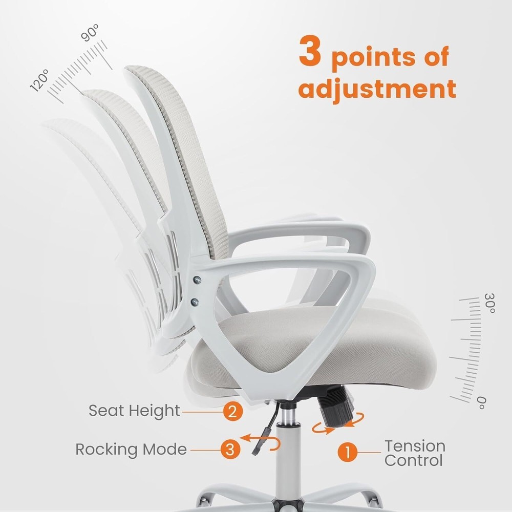 Office Computer Desk Chairs Managerial Executive Chair Comfortable Rolling Work