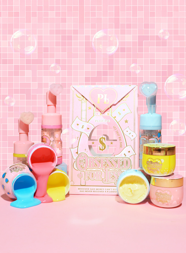 P. Louise Obsessed For Less Skincare Bundle - Cherry