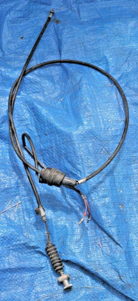 1973 Kawasaki 350 F9  OEM FRONT  BRAKE CABLE W/SWITCH!