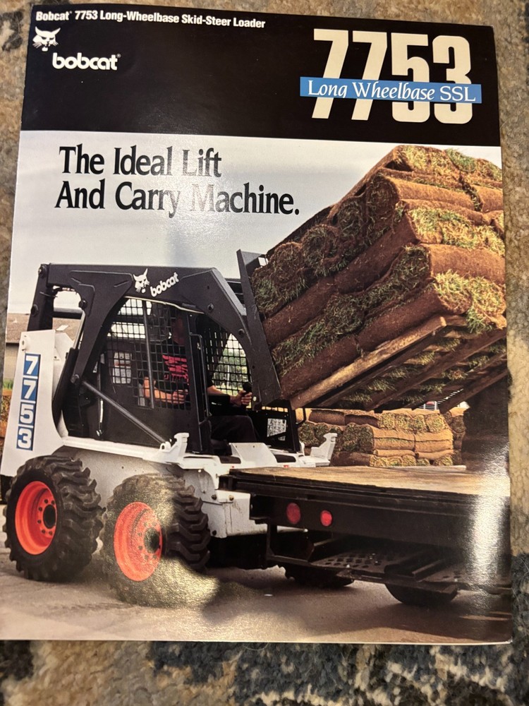 Bobcat 7753 Skid Steer Loader Brochure AMIL26