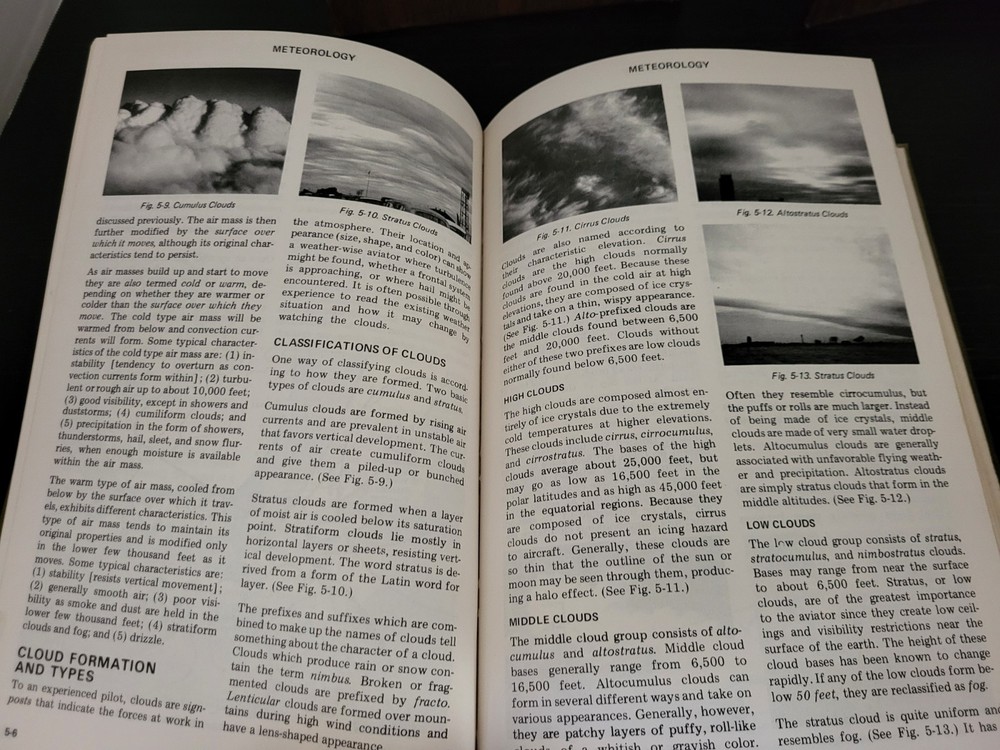 1975 Jeppesen Sanderson Private Pilot Basic Kit Training Course Books Manual