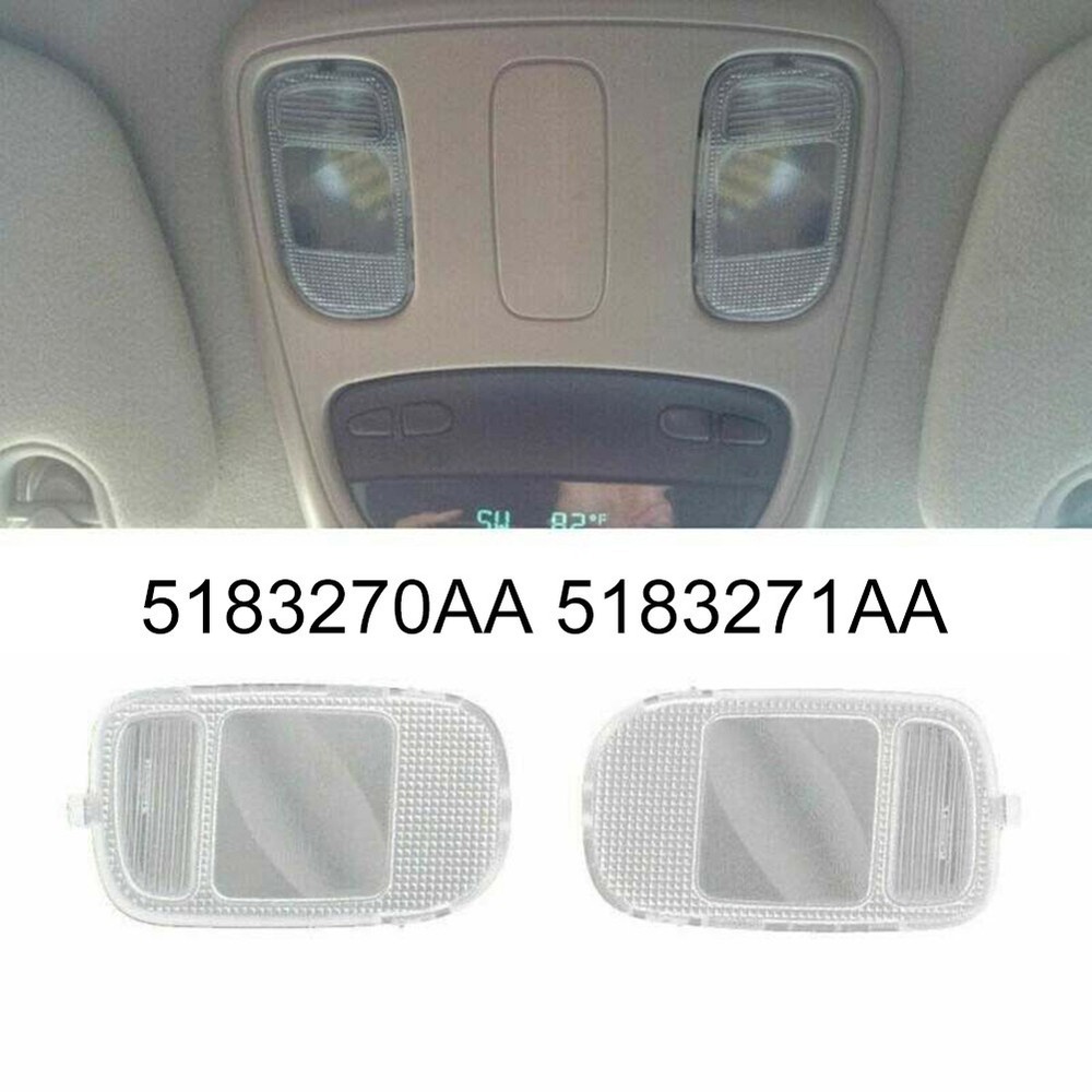 Replacement Reading Light Lens for Dodge For Ram Console Dome Lamp Set