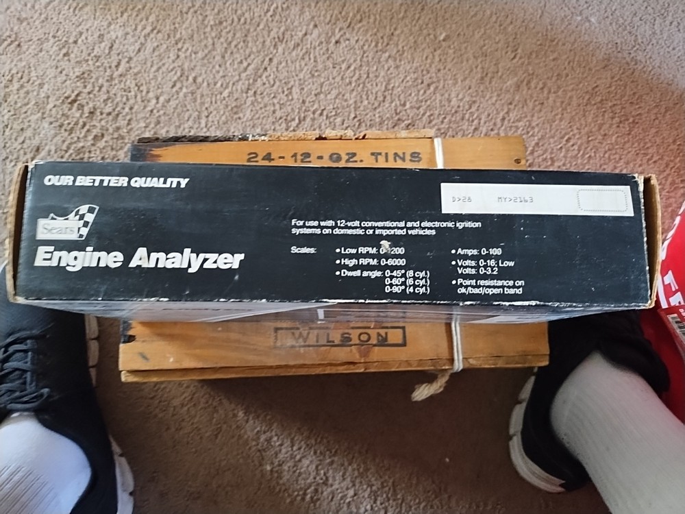 Vintage Sears Engine Analyzer