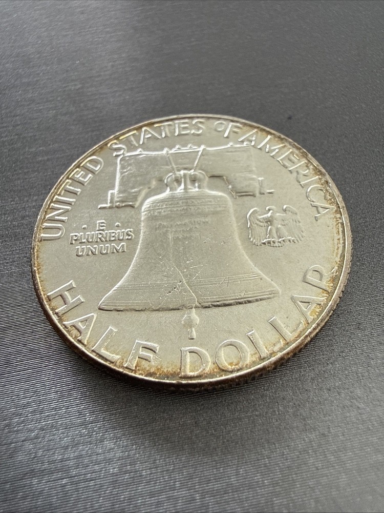 1963 P Franklin Half Dollar - Circulated - 90% Silver