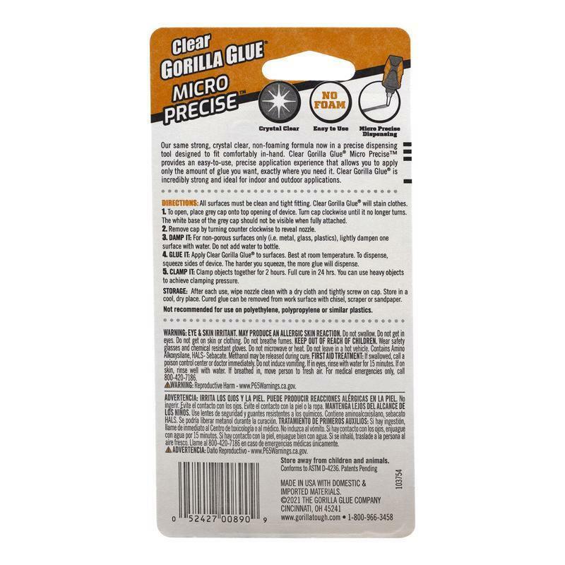 Gorilla Micro Precise High Strength Hybrid Adhesive Glue 5 gm