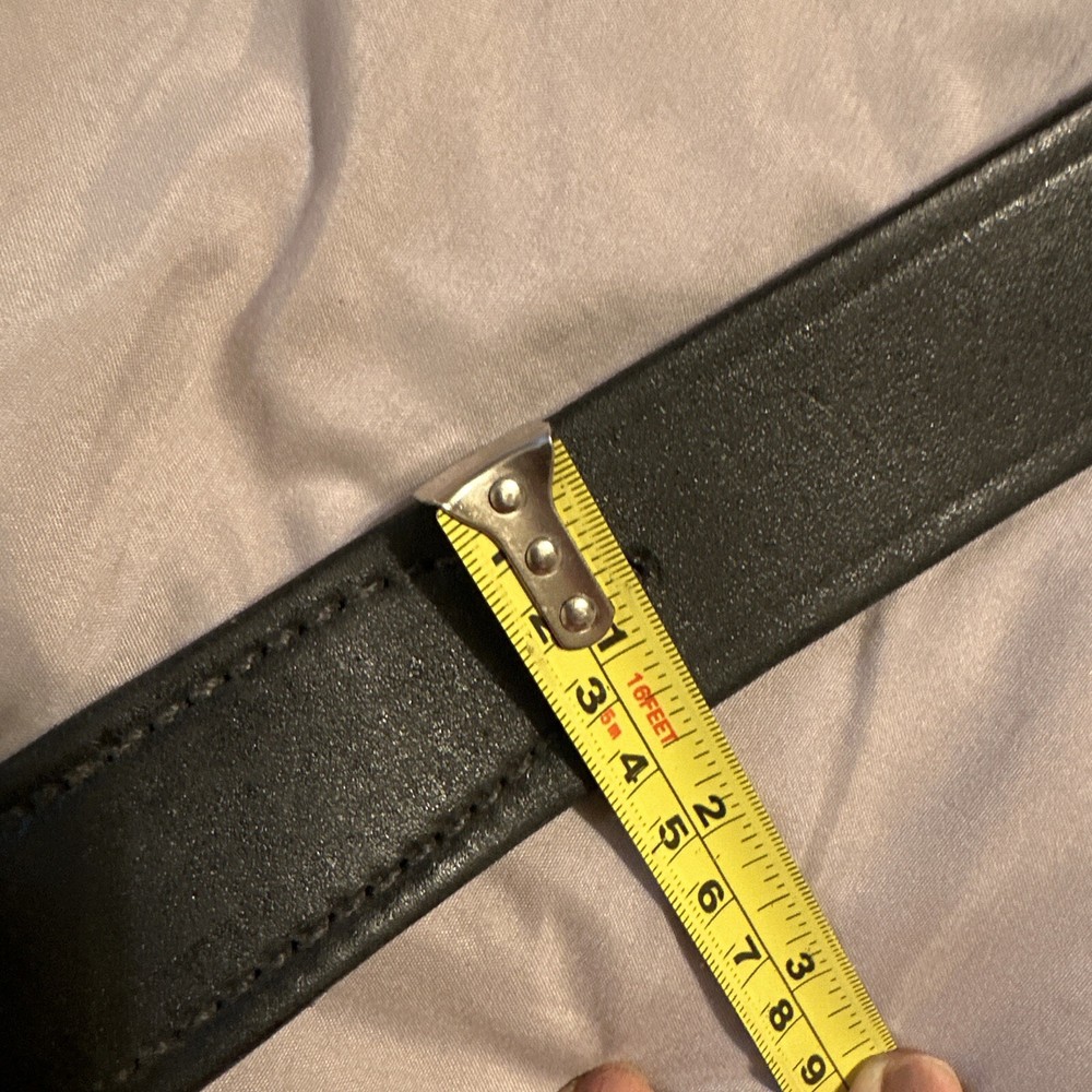 Black Western Back Cinch 35 Inches