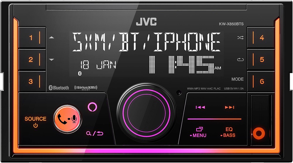 JVC KW-X850BTS Digital Media Receiver