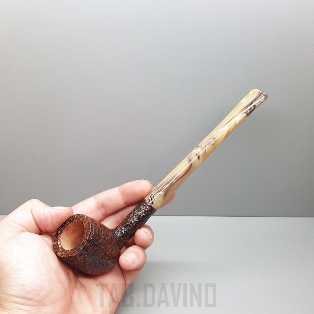 SAVINELLI PIPE GINGER'S FAVORITE RUSTICATED 6MM MADE IN ITALY