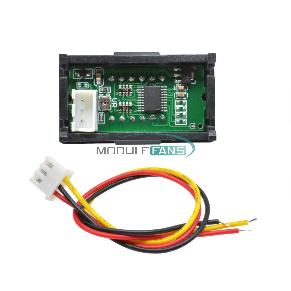 1-10pcs DC 0-100V LED Digital Display Voltmeter LED Voltage Panel Meter new