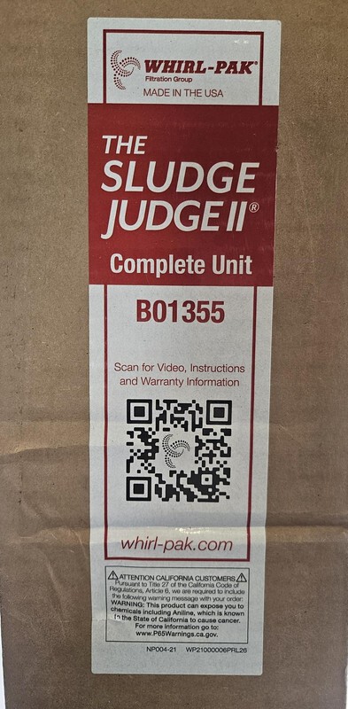 NASCO SAMPLING B01355 THE SLUDGE JUDGE II COMPLETE UNIT