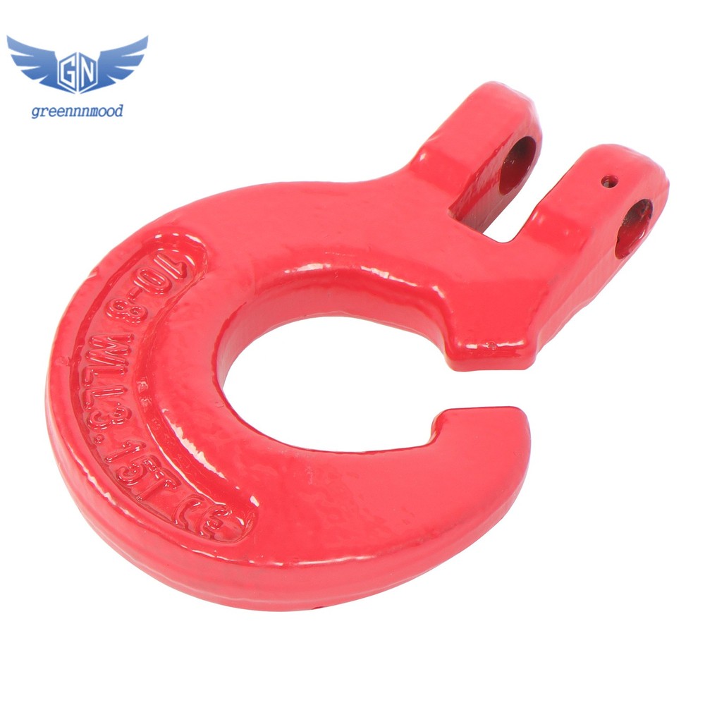 2 Pack 3/8" Logging Chain Choker Hook G80 3.15 Tons 6900 Lbs Working Load Limit