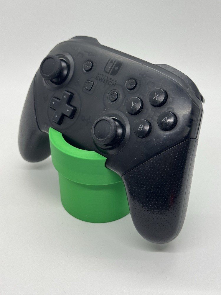 Green Pipe Display Stand for Nintendo Switch Pro Controller Gamepad holder