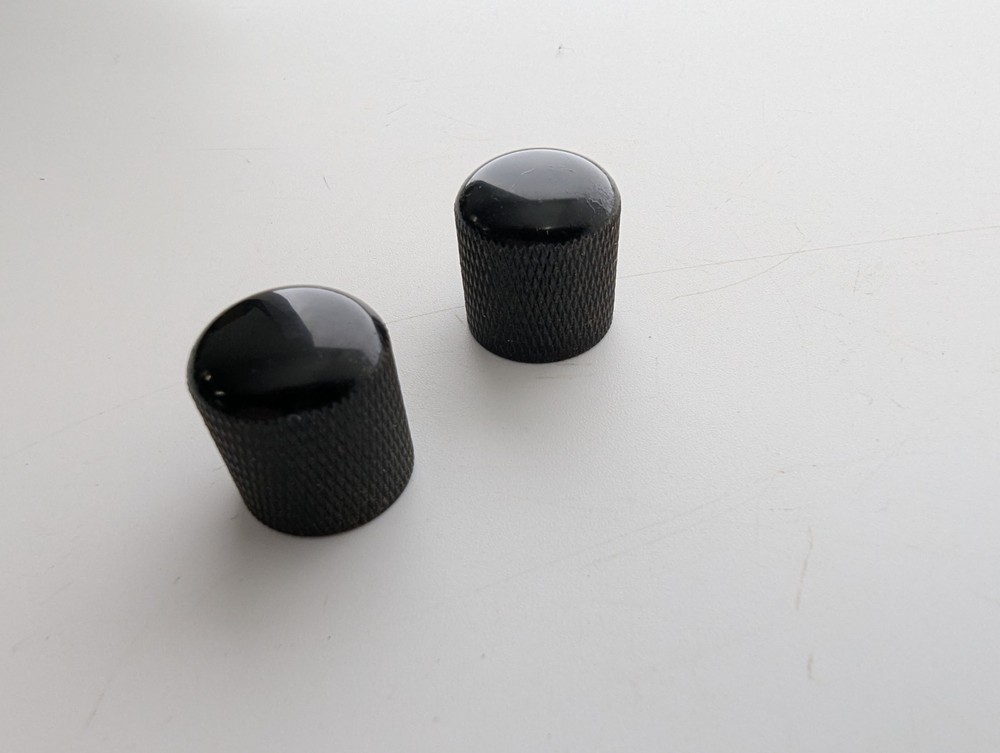 Jackson JS Control Knobs Black Knurled Push On 2024