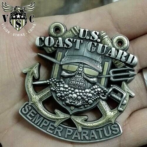 US Coast Guard Semper Paratus Coin