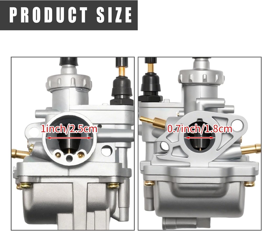 Carburetor replacement for quad bike