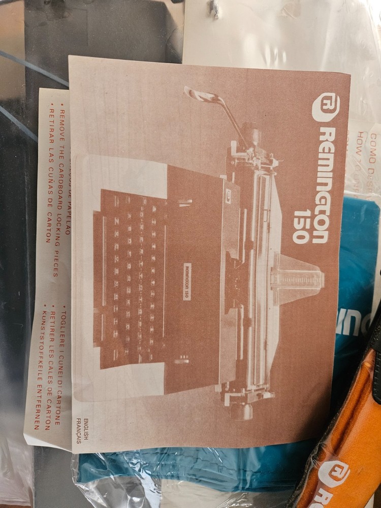Remington 150 typewriter NEW in Original Packaging