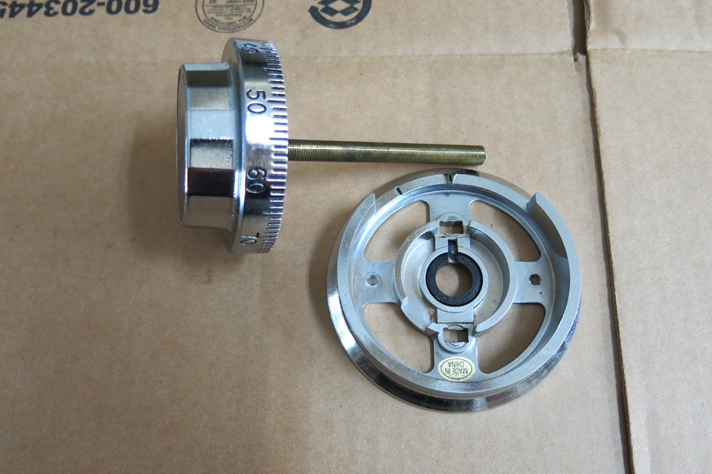 S&G Dial & Ring Set Chrome Finish USED