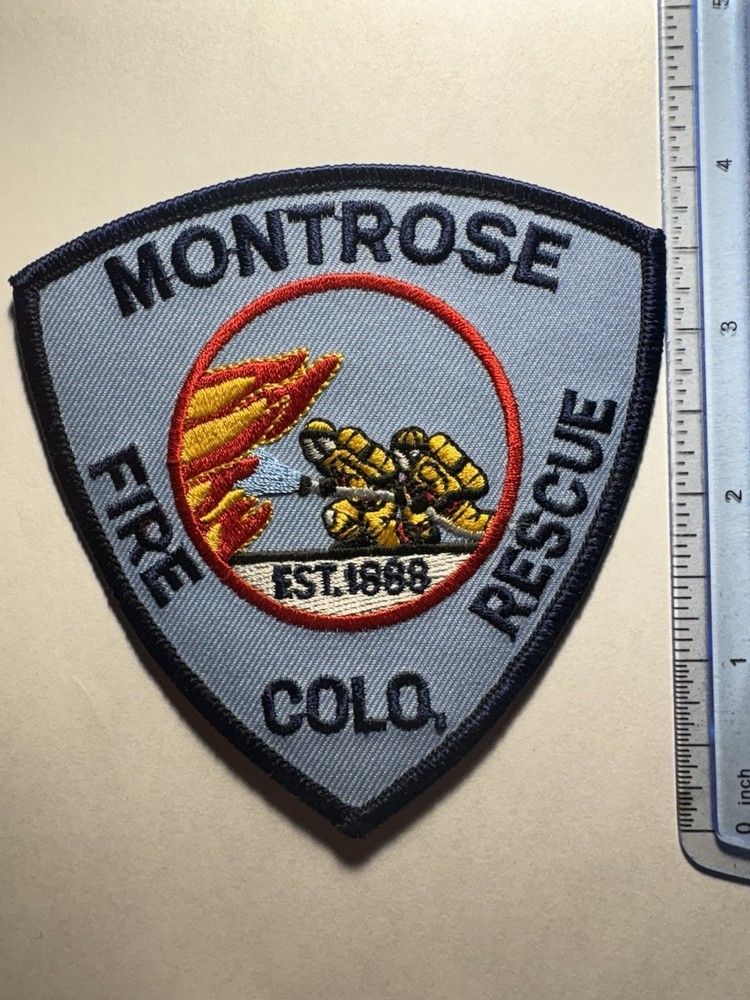 Montrose Colorado Fire Rescue Patch