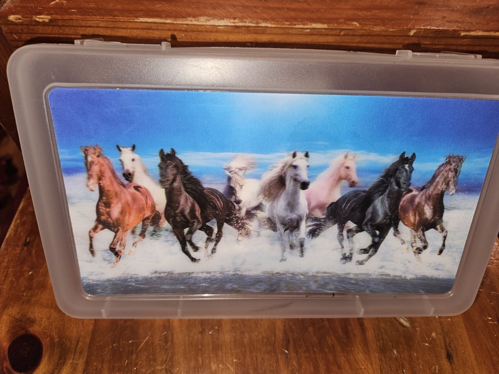 Pencil Box w Horses