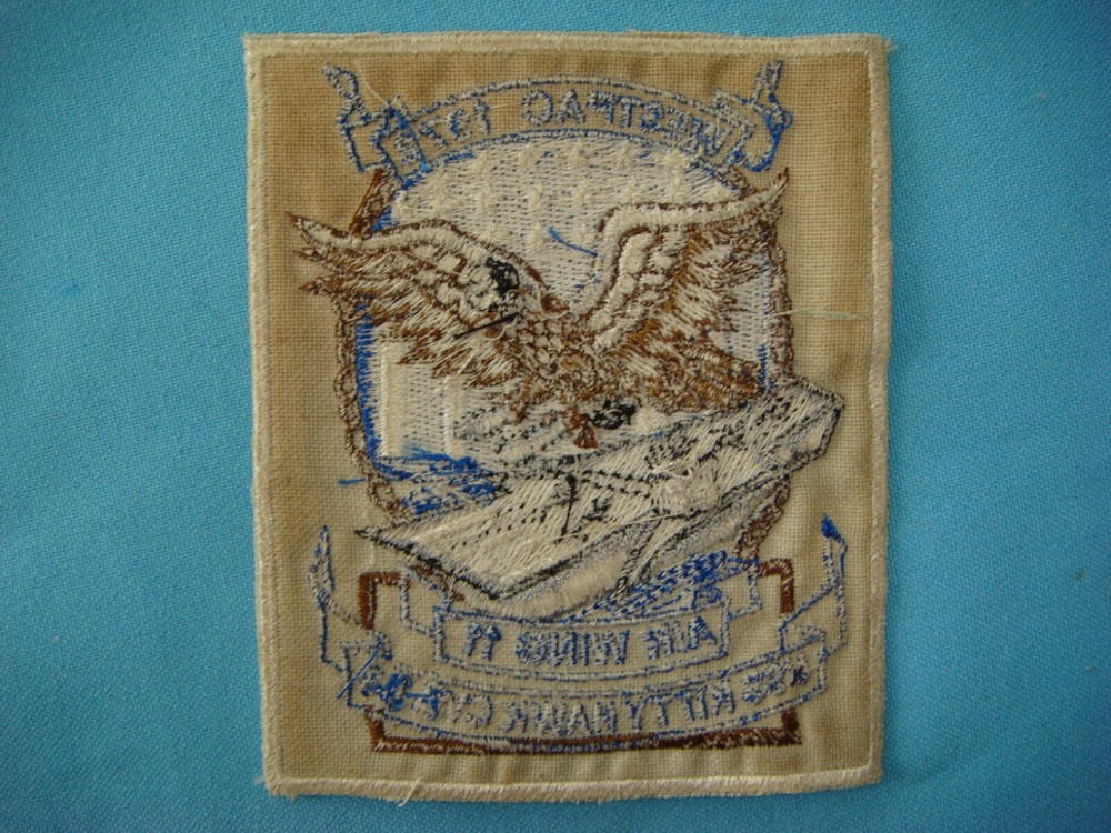 PATCH USS KITTY HAWK CVA-63 WESTPAC 1972 US NAVY AIR WING 11