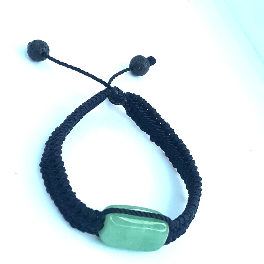 Protection Bracelets Aventurine in Black string