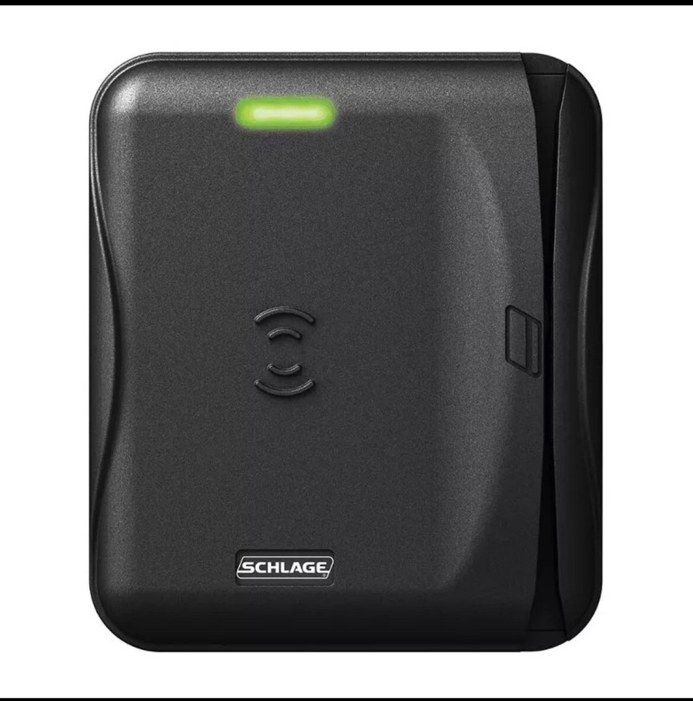 Schlage MTMS15 Multi-Technology Magnetic Stripe Reader, Black