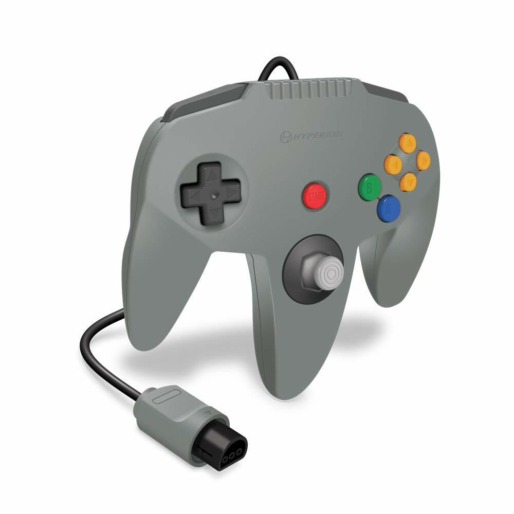 Hyperkin Nintendo 64 "Captain" Premium Controller for N64 - Gray