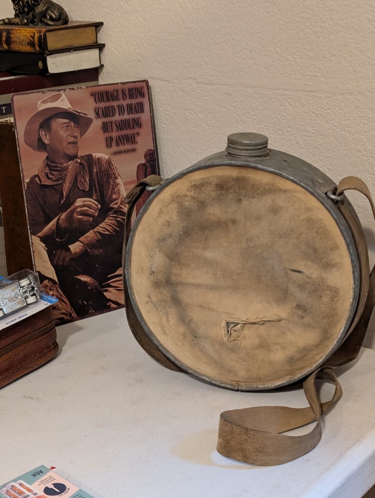 Antique 4 QT Canteen