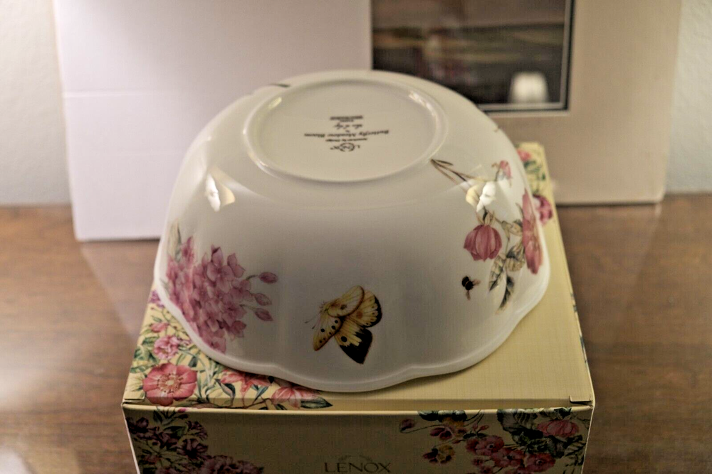 Lenox Butterfly Meadow Bloom Serving Bowl