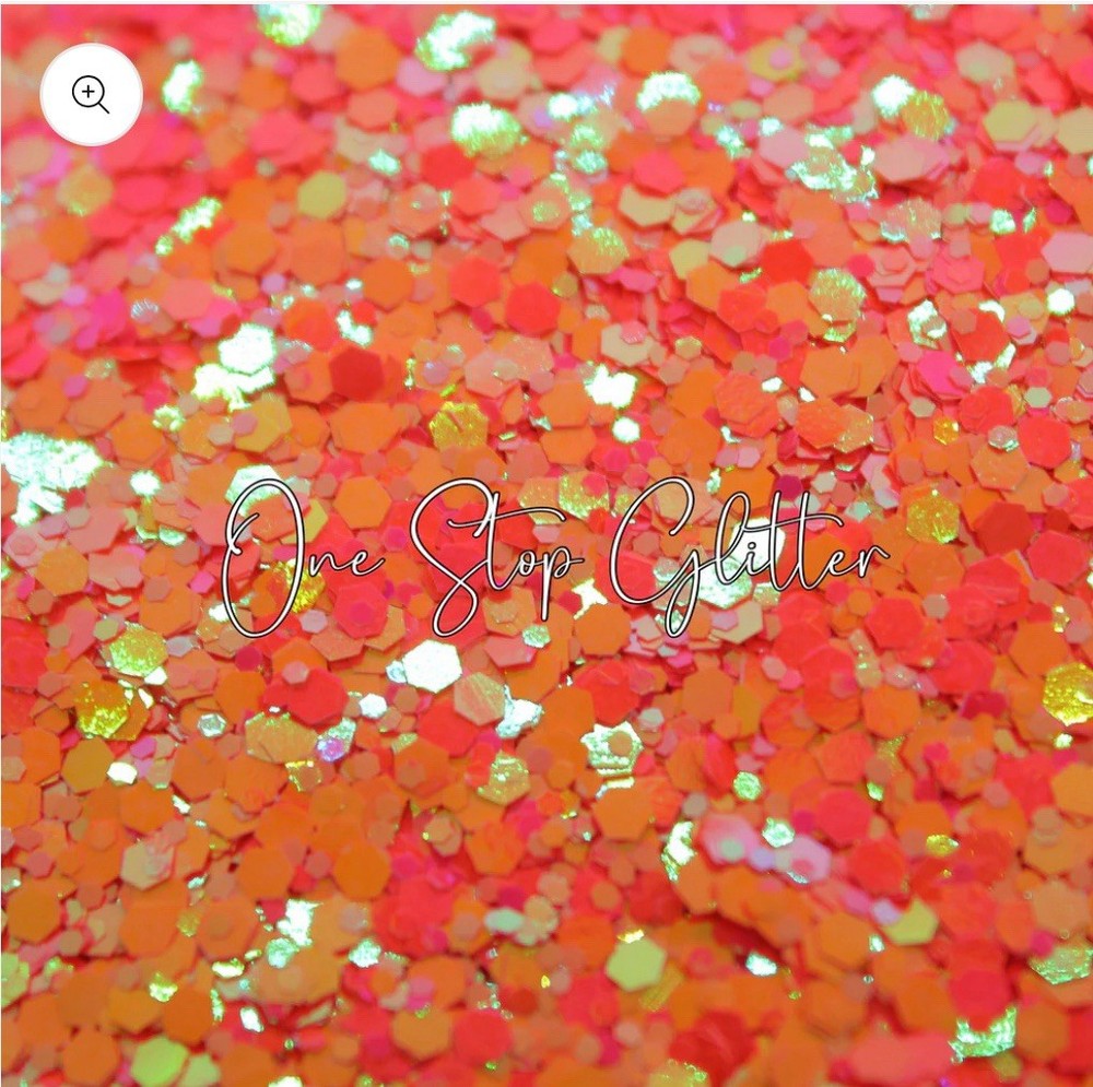 Chunky Glitter Orange (Daiquiri”