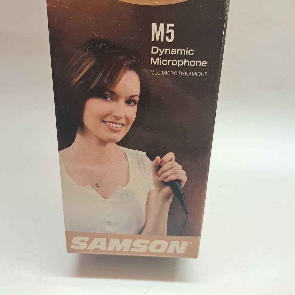 BRAND NEW! Samson Karaoke Dynamic Microphone M5 (85)