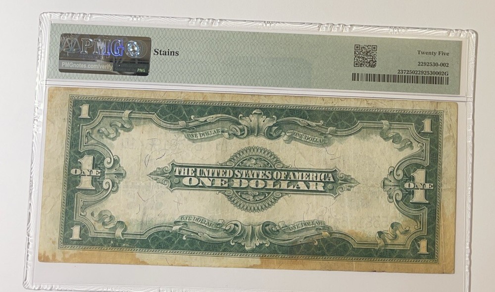 1923 $1 Silver Certificate -PMG 25 VERY FINE NICE!