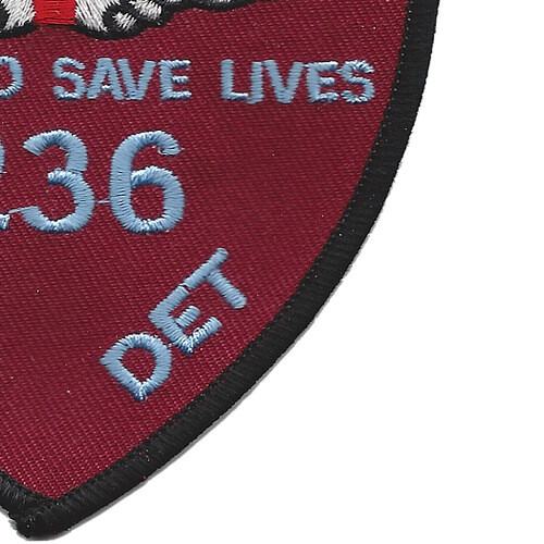 236th Aviation Medical Detachment Patch (Maroon)