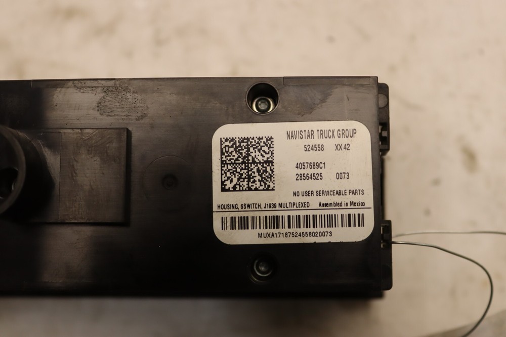 2017-2024 INTERNATIONAL LT625 SLEEPER CLIMATE PARKED REGEN SWITCH PANEL OEM